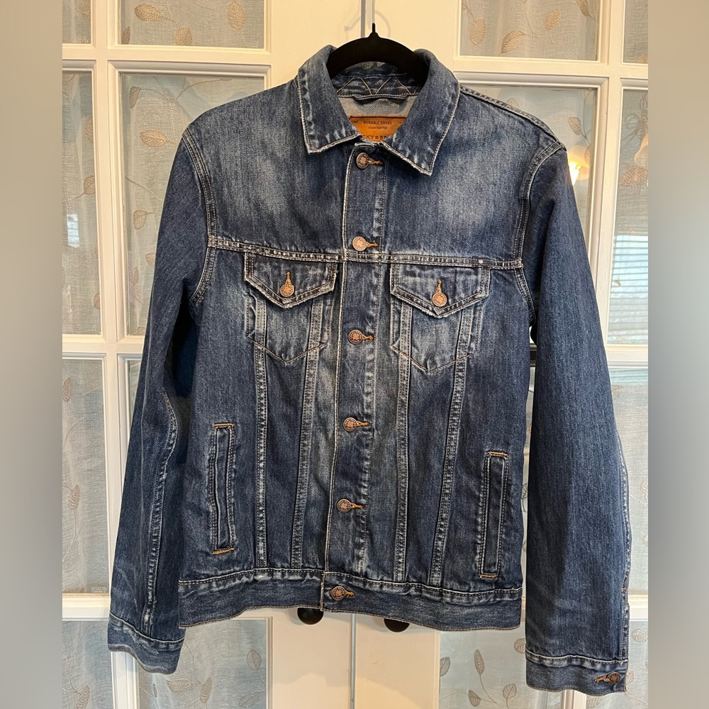 Men’s Lucky Brand McKinney Denim Jacket - Small - Excellent Condition